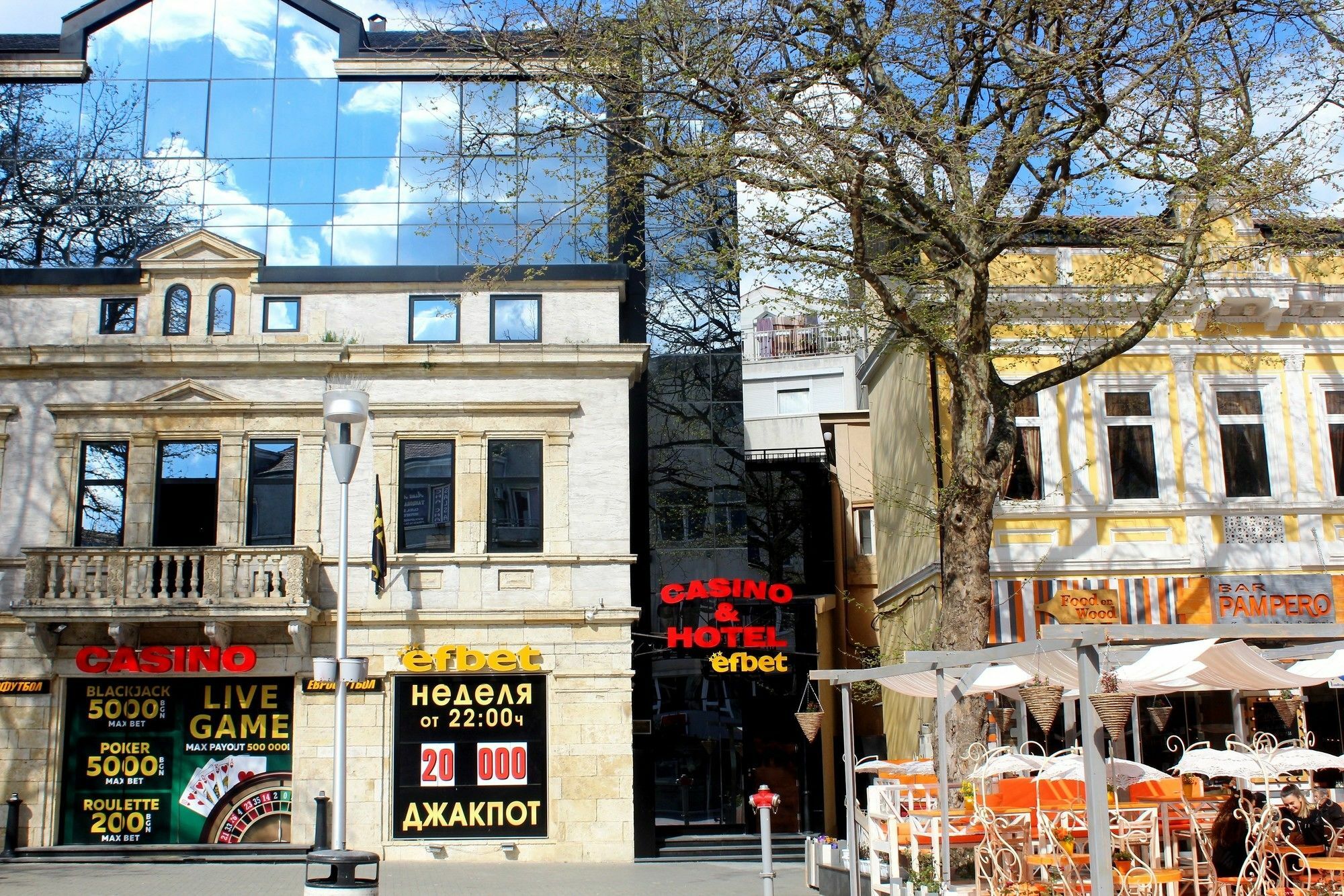 Efbet Hotel Varna Exterior foto